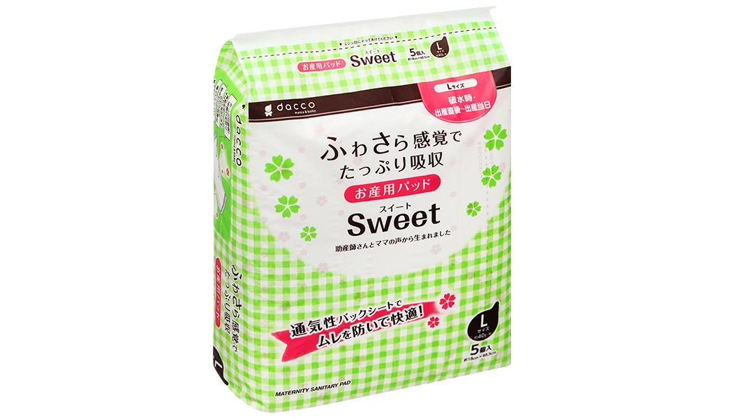 Miếng lót sản phụ Sweet Dacco size M gói 10 miếng - 10
